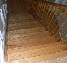 oak stair treads, mississauga ontario