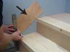 How to install hardwood flooring on plywood